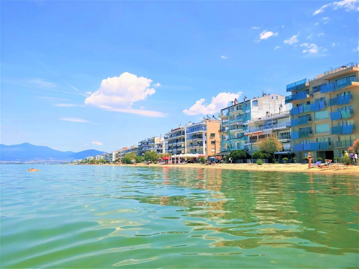 Niko'S Apartment - Beautiful Sea View Apartment ! Peraía エクステリア 写真