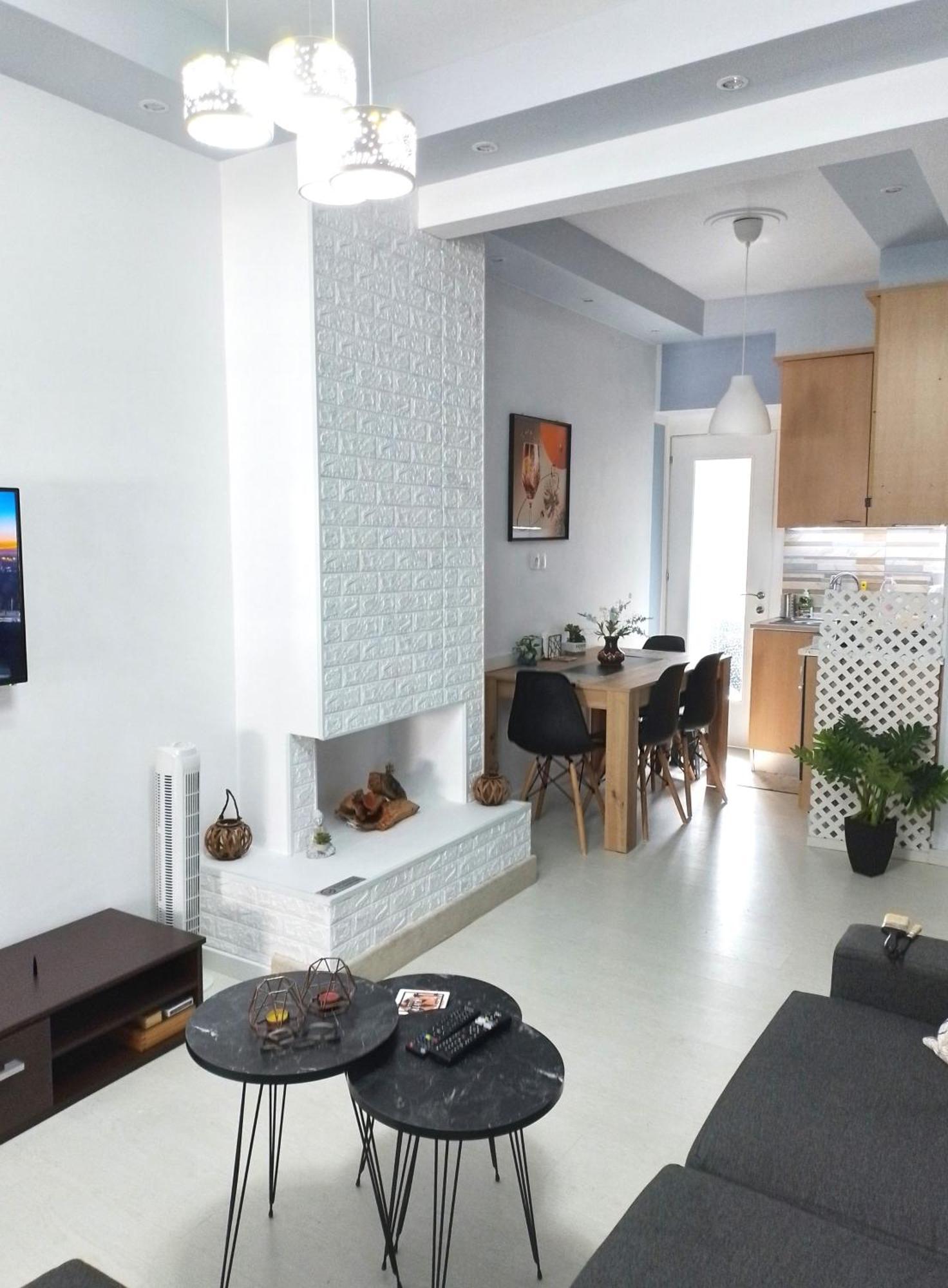 Niko'S Apartment - Beautiful Sea View Apartment ! Peraía エクステリア 写真