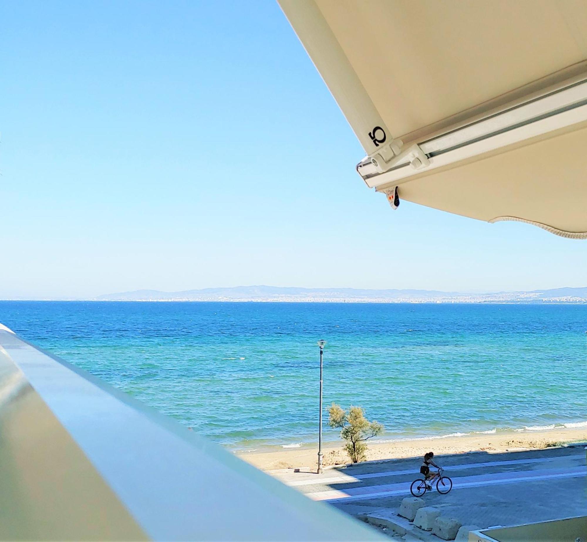 Niko'S Apartment - Beautiful Sea View Apartment ! Peraía エクステリア 写真